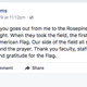 Facebook screenshot
